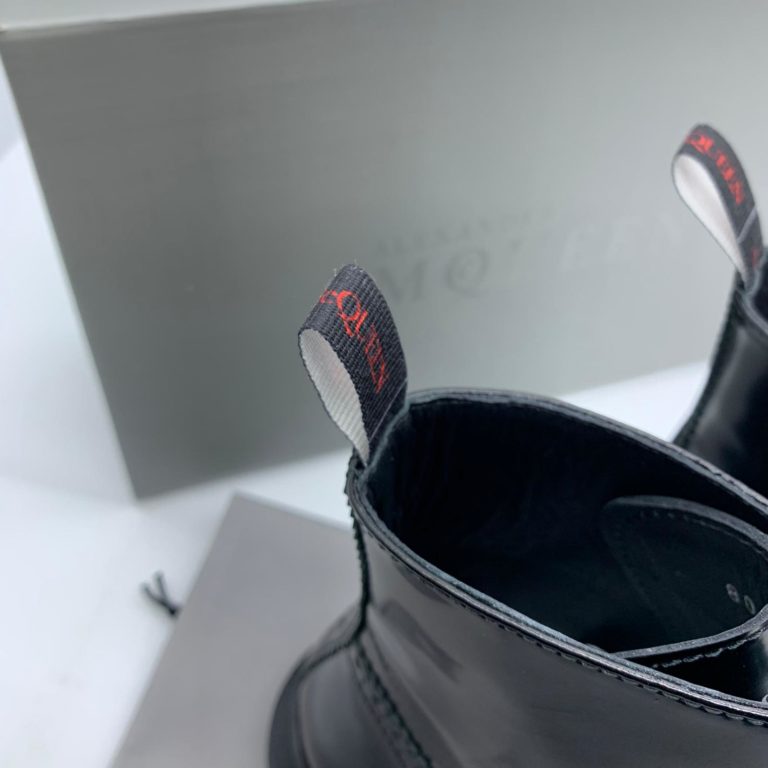alexander mcqueen ayakkabi bot siyah
