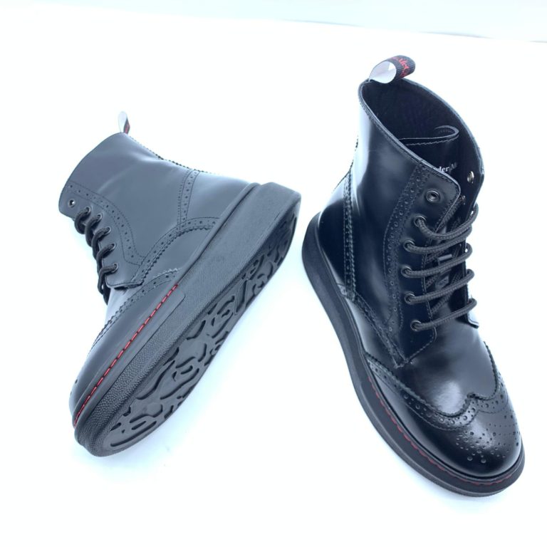 alexander mcqueen ayakkabi bot siyah