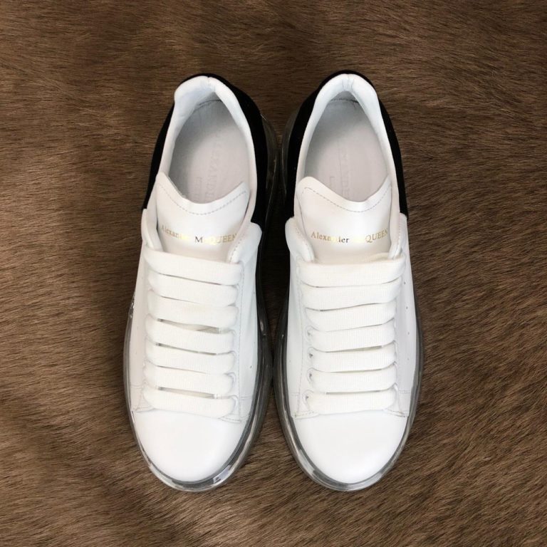 alexander mcqueen ayakkabi clear sole siyah beyaz