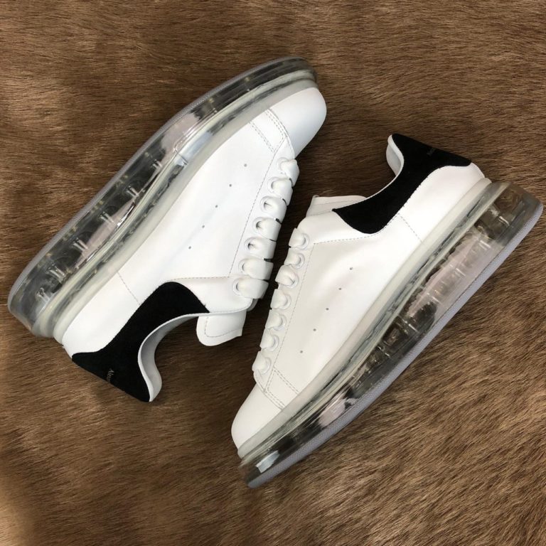 alexander mcqueen ayakkabi clear sole siyah beyaz