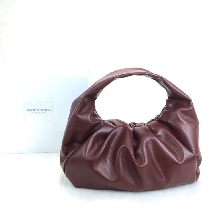 bottega vanetta canta shoulder pouch bordo