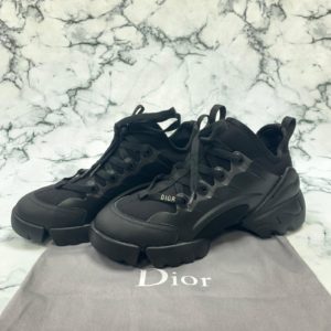 christian dior ayakkabi d connect sneaker siyah