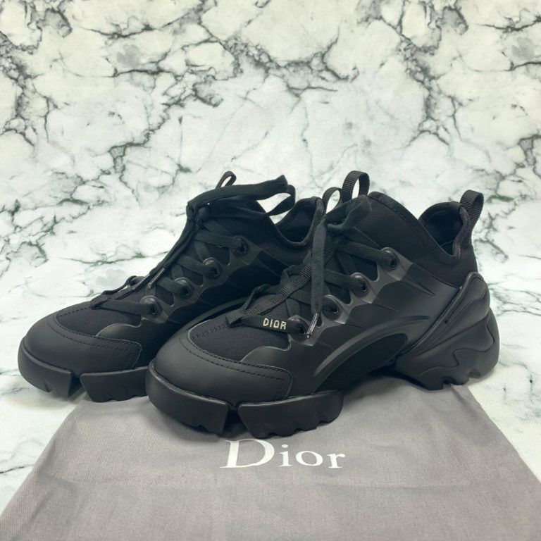 christian dior ayakkabi d connect sneaker siyah