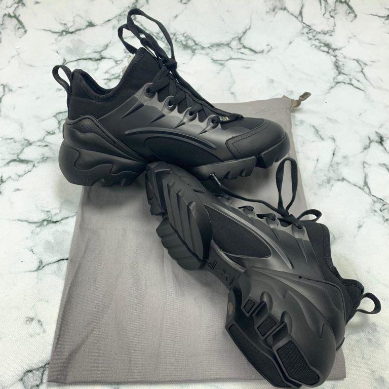 christian dior ayakkabi d connect sneaker siyah