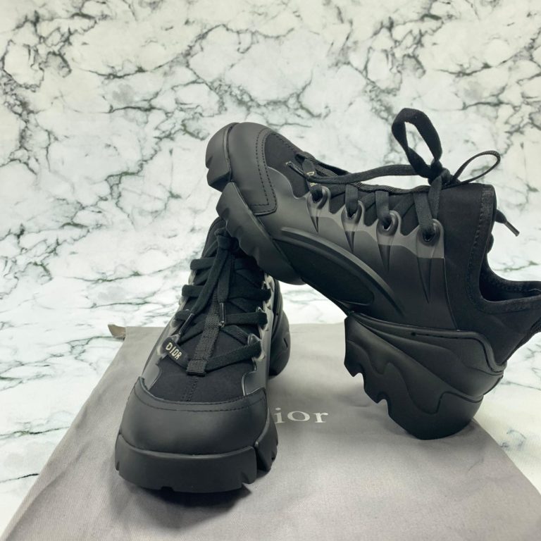 christian dior ayakkabi d connect sneaker siyah
