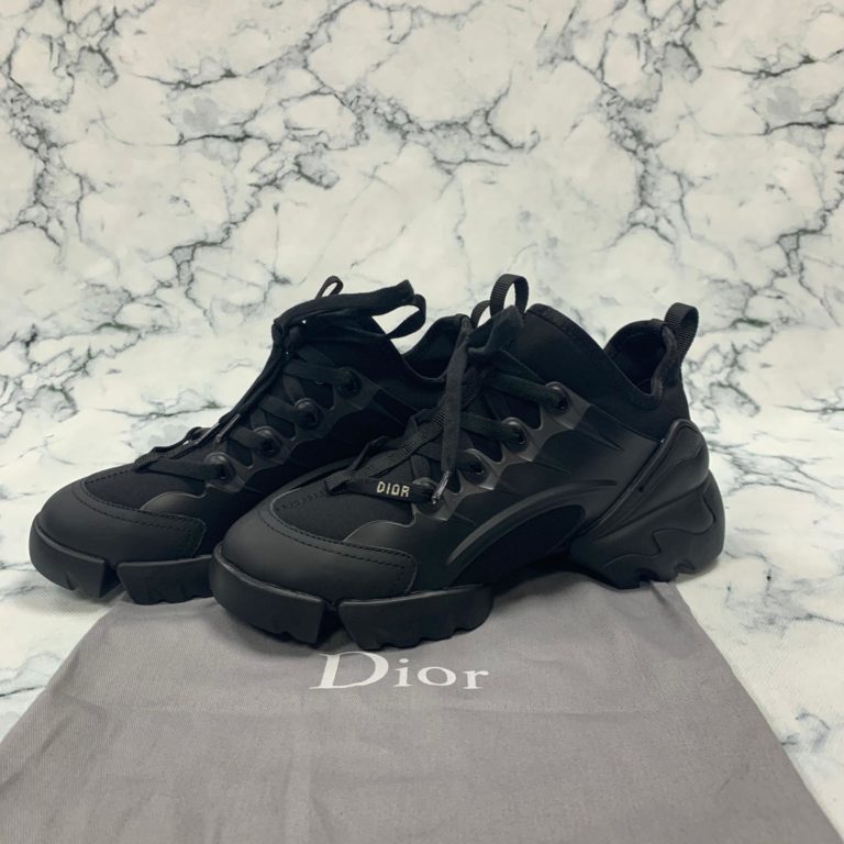 christian dior ayakkabi d connect sneaker siyah