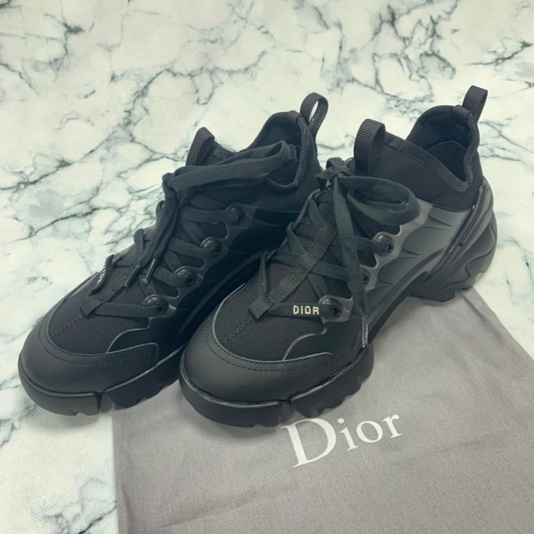 christian dior ayakkabi d connect sneaker siyah