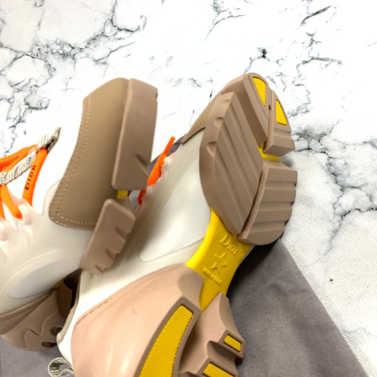 christian dior ayakkabi d connect sneaker turuncu