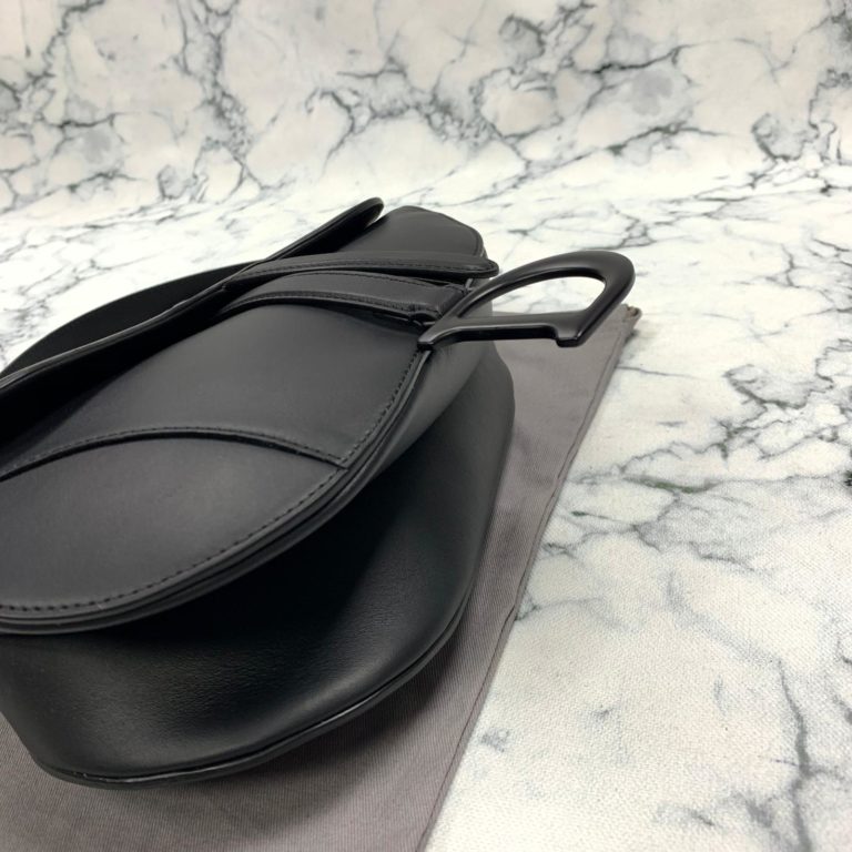 christian dior canta saddle ultra matte siyah 26x20