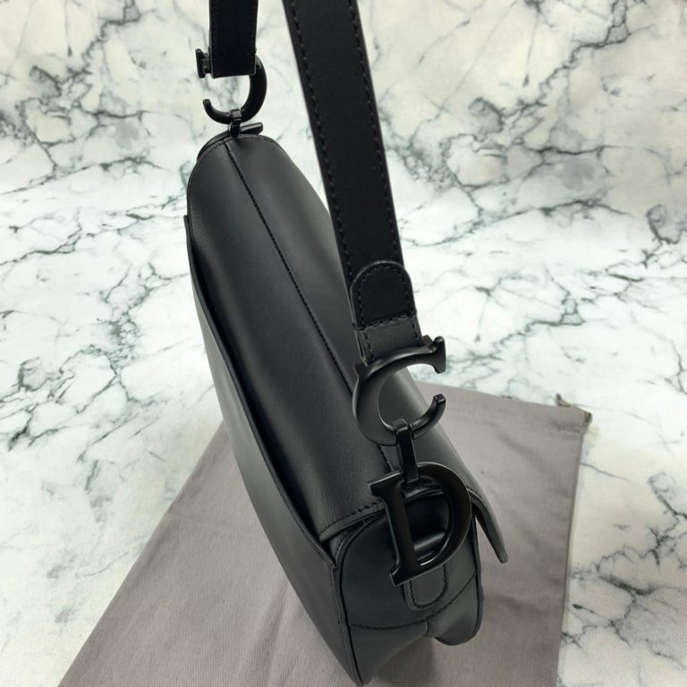 christian dior canta saddle ultra matte siyah 26x20