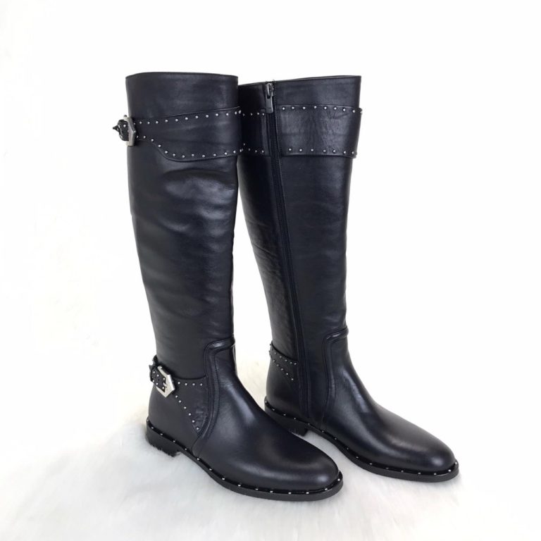 givenchy ayakkabi strap deri cizme