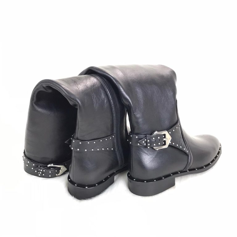 givenchy ayakkabi strap deri cizme