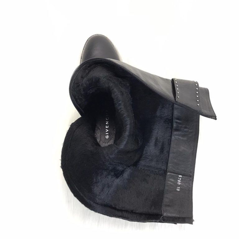 givenchy ayakkabi strap deri cizme