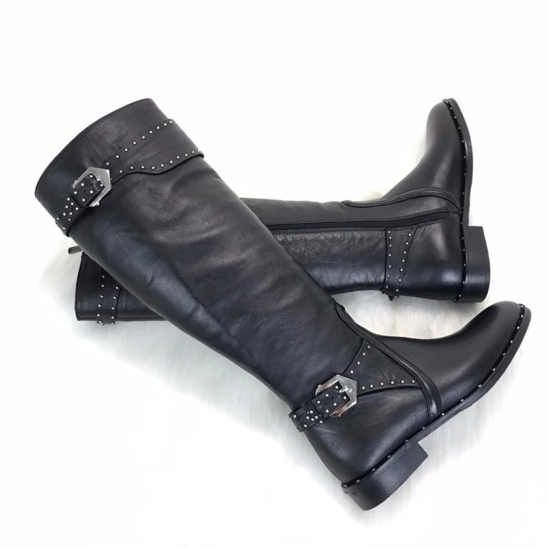 givenchy ayakkabi strap deri cizme