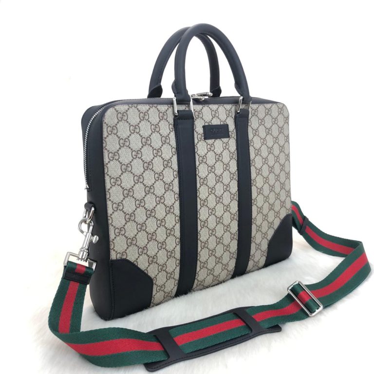 gucci canta supreme briefcase laptop