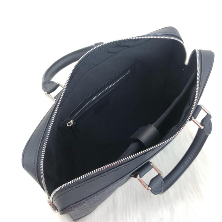 gucci canta supreme briefcase siyah laptop