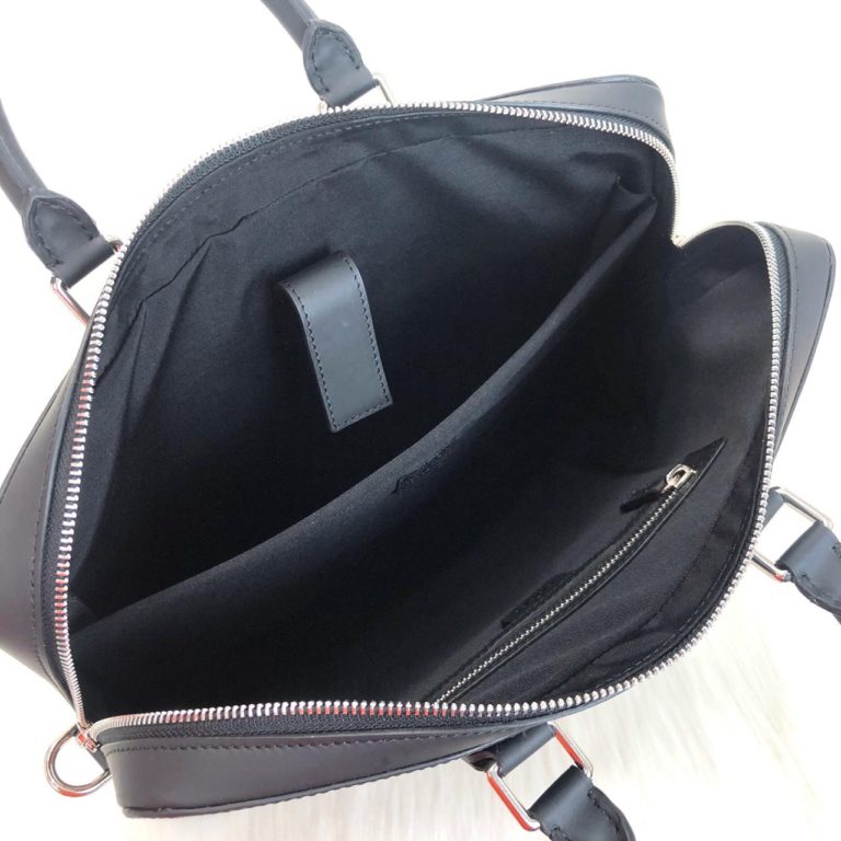 gucci canta supreme briefcase siyah laptop