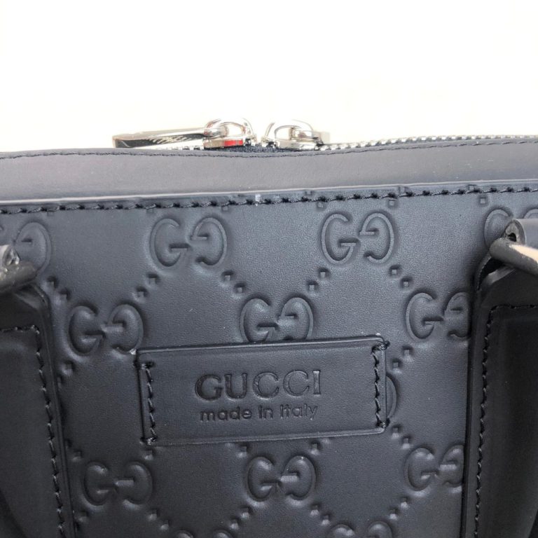gucci canta supreme briefcase siyah laptop