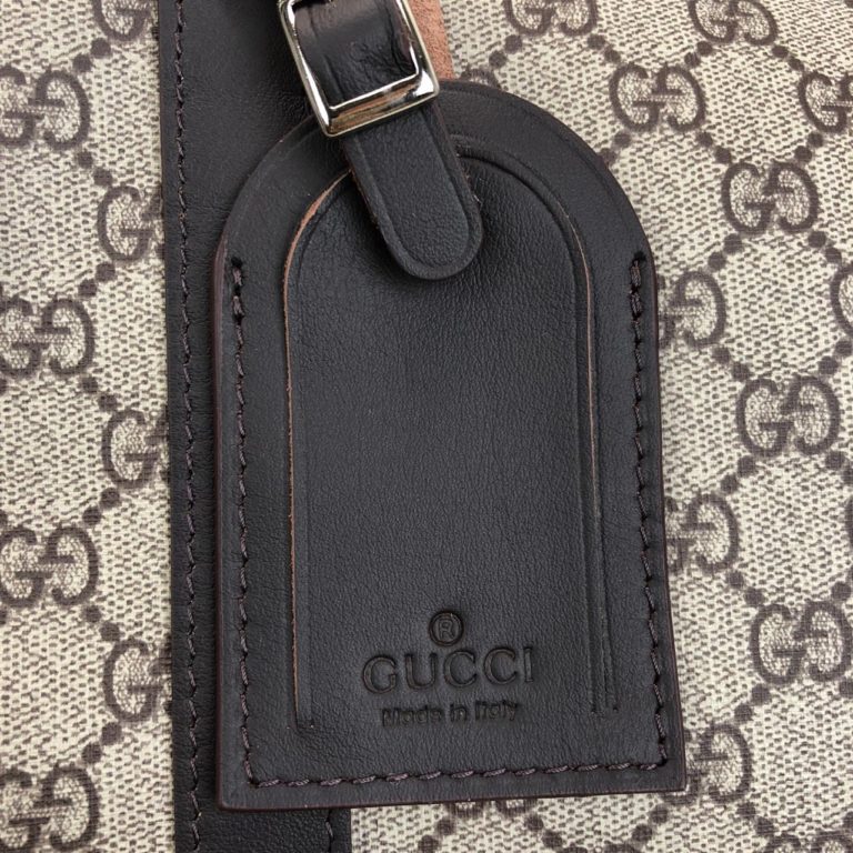 gucci canta supreme duffle canvas 55x30x25