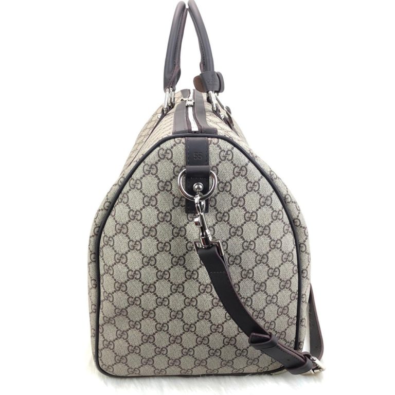 gucci canta supreme duffle canvas 55x30x25