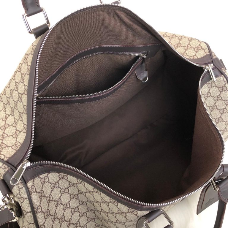 gucci canta supreme duffle canvas 55x30x25