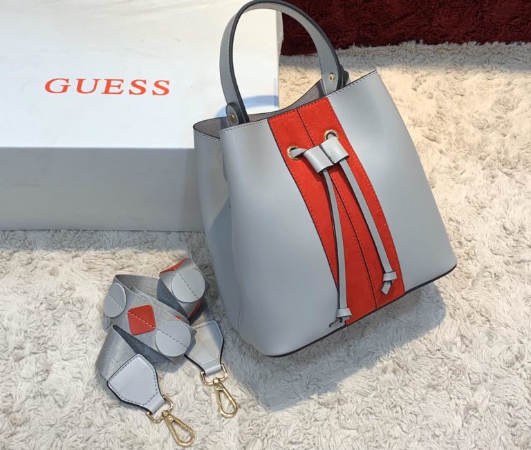 guess canta kova gri suni deri