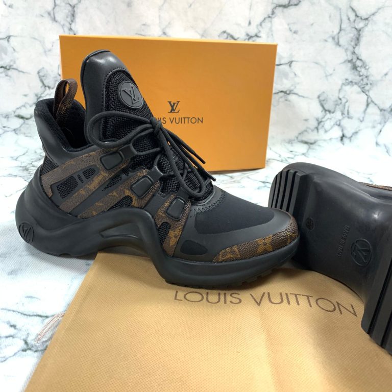 louis vuitton ayakkabi archlight sneaker siyah