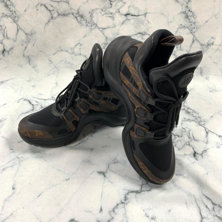 louis vuitton ayakkabi archlight sneaker siyah