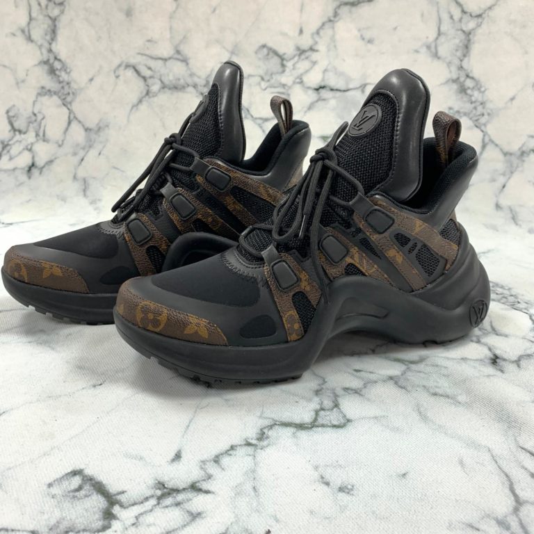 louis vuitton ayakkabi archlight sneaker siyah