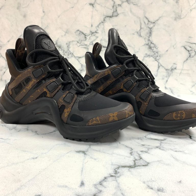 louis vuitton ayakkabi archlight sneaker siyah