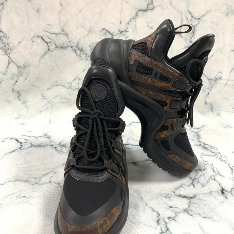 louis vuitton ayakkabi archlight sneaker siyah