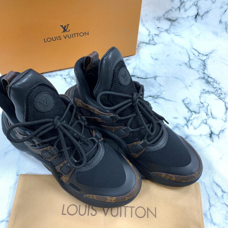 louis vuitton ayakkabi archlight sneaker siyah