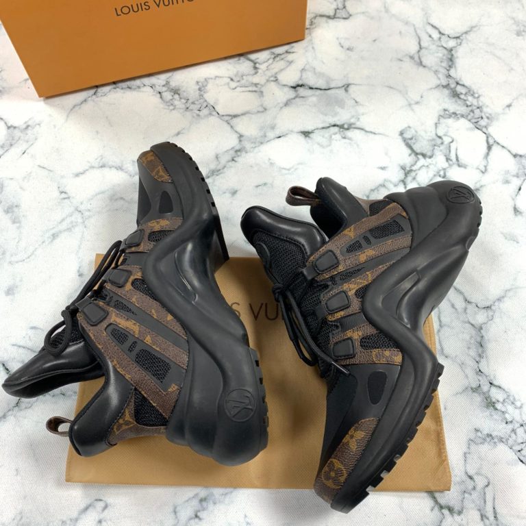 louis vuitton ayakkabi archlight sneaker siyah