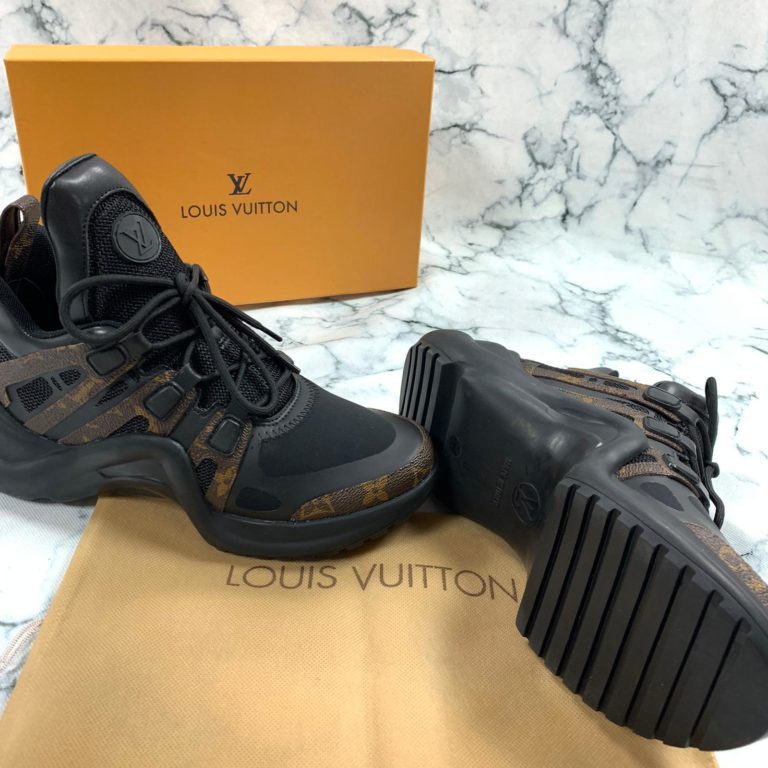 louis vuitton ayakkabi archlight sneaker siyah