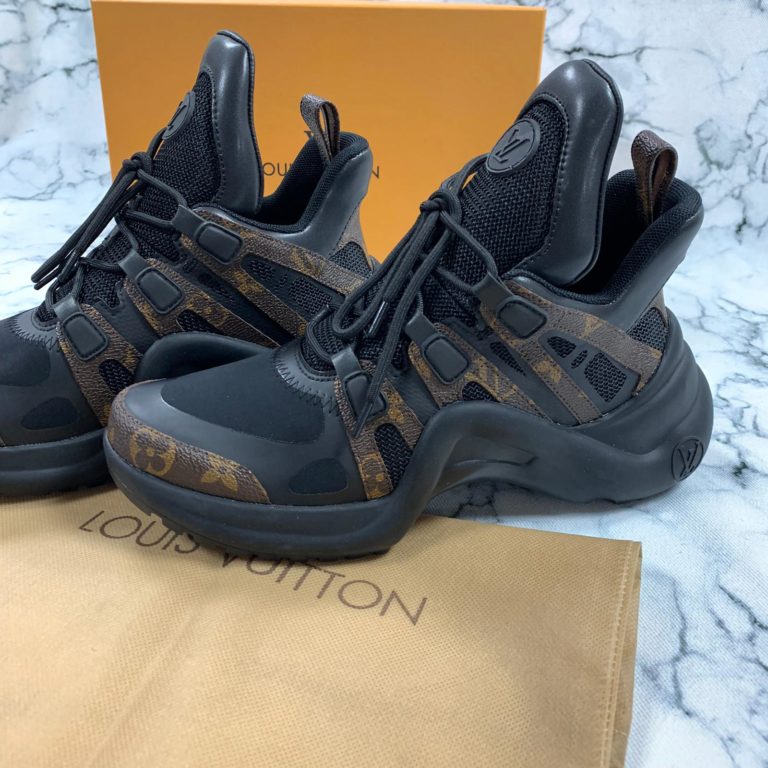louis vuitton ayakkabi archlight sneaker siyah