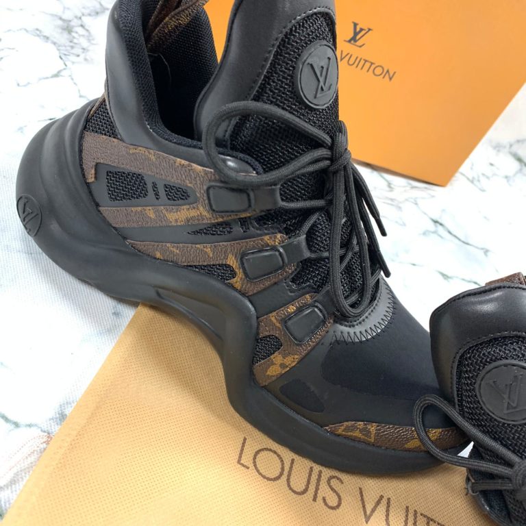 louis vuitton ayakkabi archlight sneaker siyah