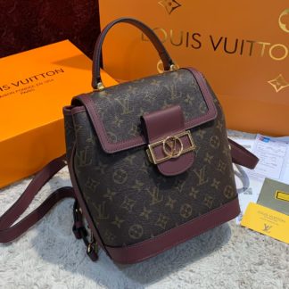 louis vuitton canta dauphine sirt monogram bordo 25x22