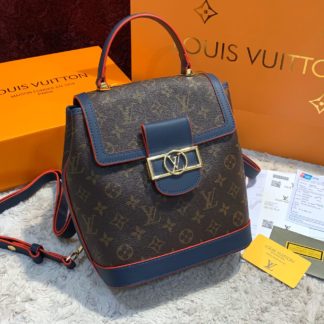 louis vuitton canta dauphine sirt monogram lacivert 25x22