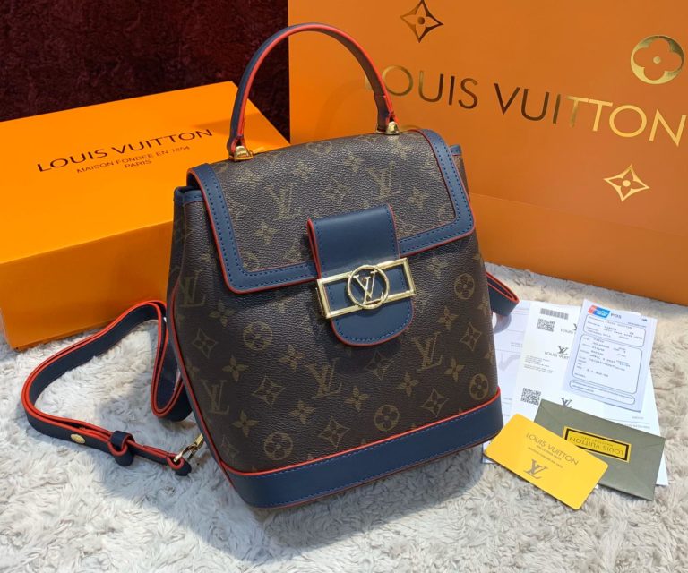 louis vuitton canta dauphine sirt monogram lacivert 25x22