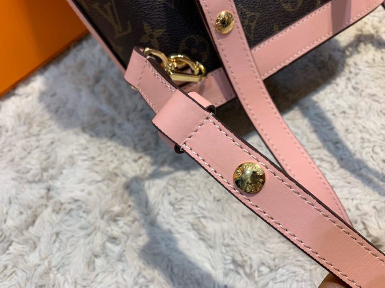 louis vuitton canta dauphine sirt monogram pembe 25x22