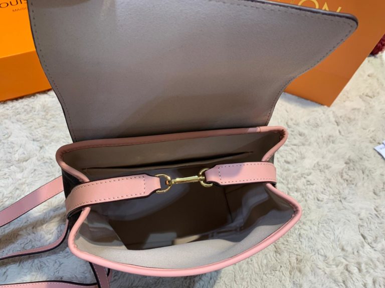 louis vuitton canta dauphine sirt monogram pembe 25x22
