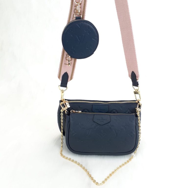 louis vuitton canta multi pochette 3 parca lacivert pembe aski