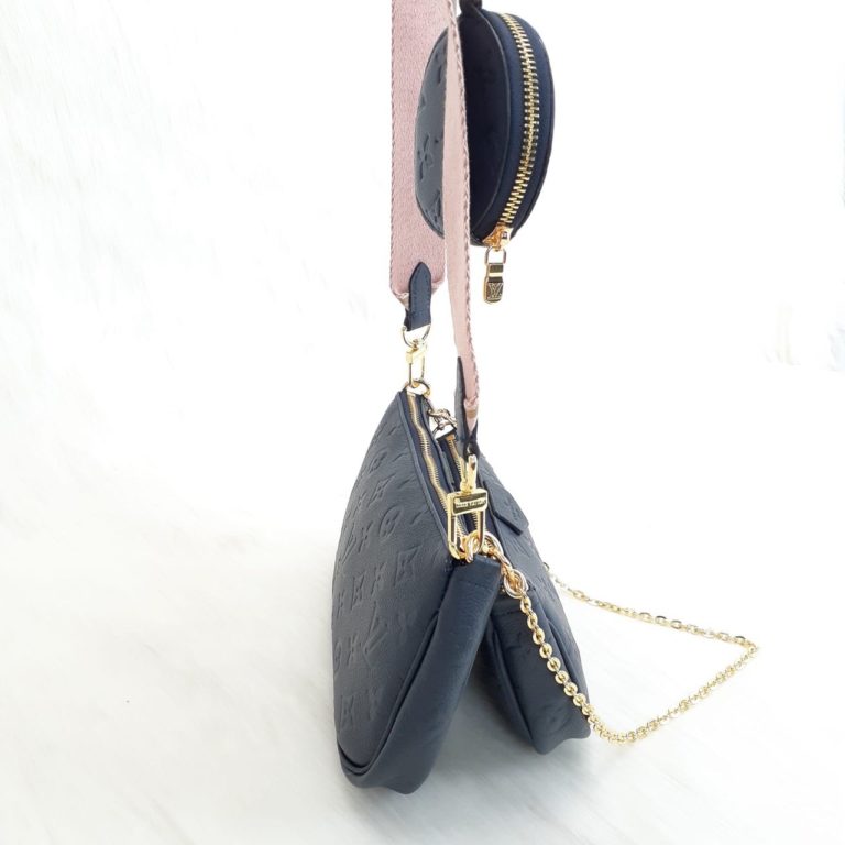 louis vuitton canta multi pochette 3 parca lacivert pembe aski