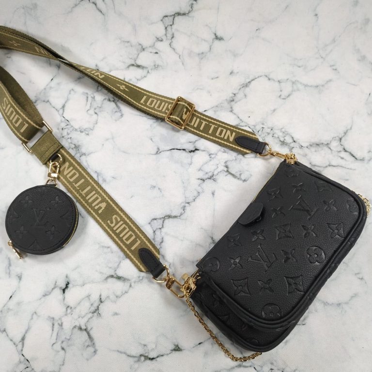 louis vuitton canta multi pochette 3 parca siyah yesil aski