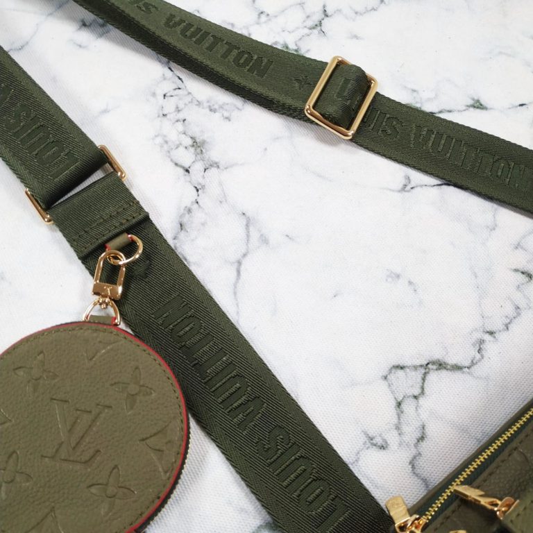 louis vuitton canta multi pochette 3 parca yesil yesil askili