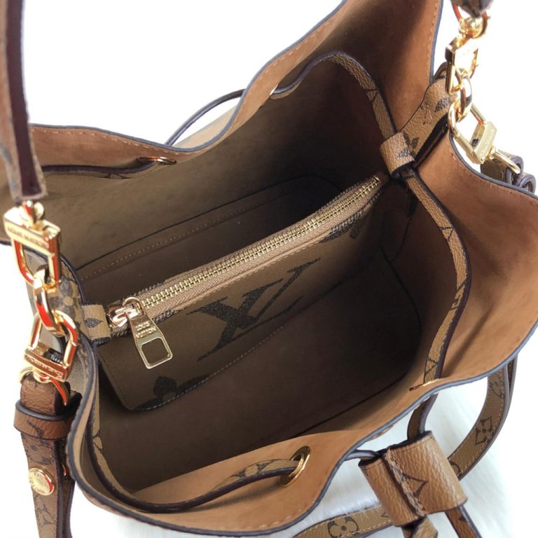 louis vuitton canta neonoe buzmeli kahve monogram 26x26