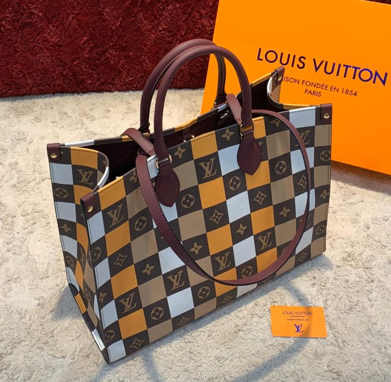 louis vuitton canta on the go bordo 41x34 ithal