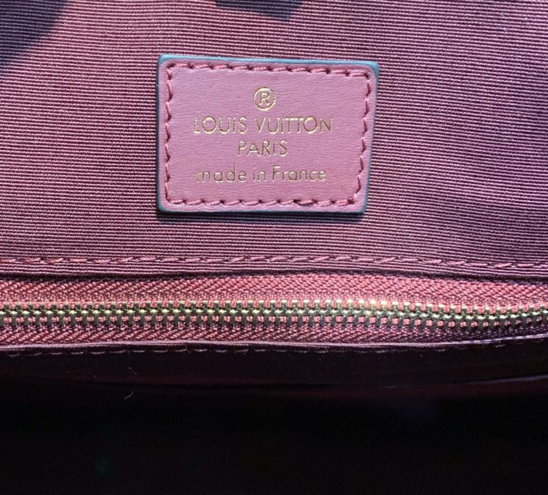 louis vuitton canta on the go bordo 41x34 ithal