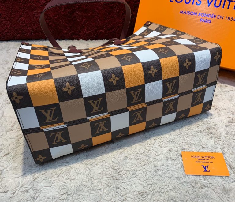 louis vuitton canta on the go bordo 41x34 ithal