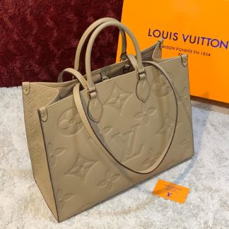 louis vuitton canta on the go camel 41x34 ithal